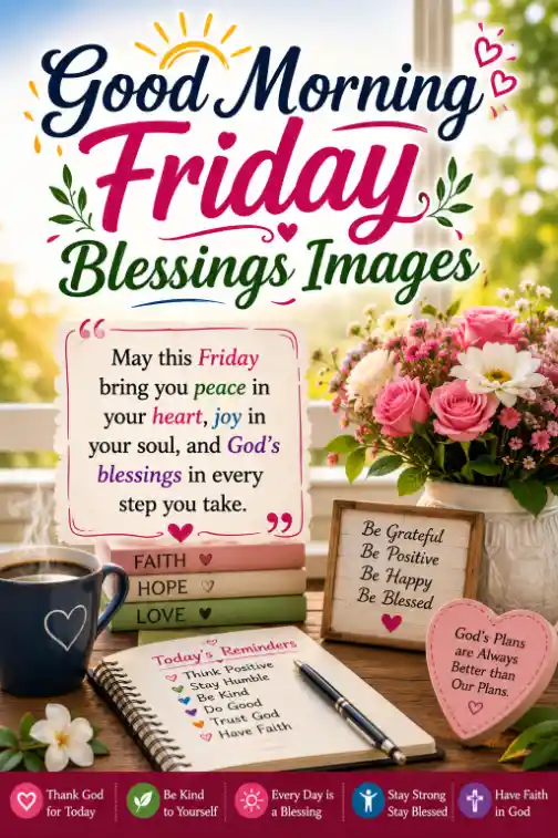 Good Morning Friday Blessings images