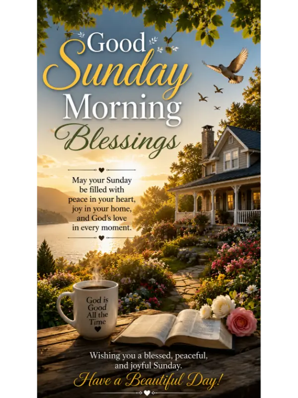 Good Sunday Morning Blessings