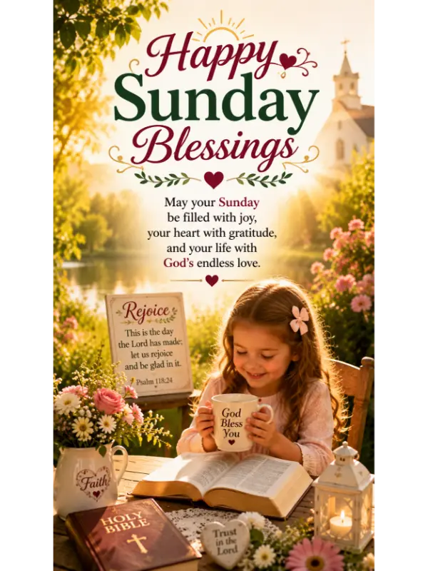 Happy Sunday Blessings