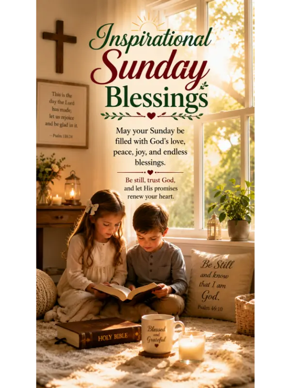 Inspirational Sunday Blessings
