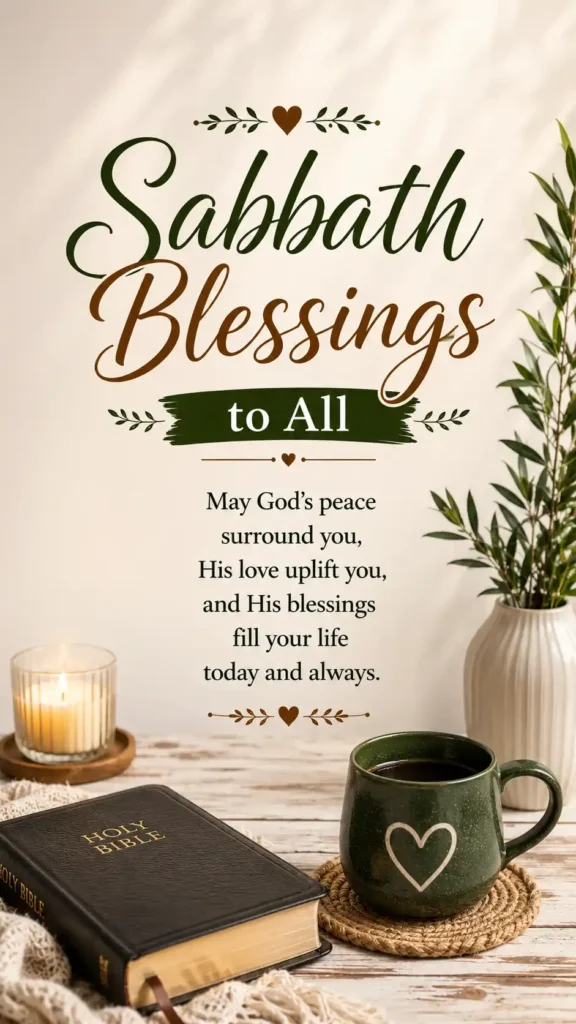 Sabbath Blessings to Al