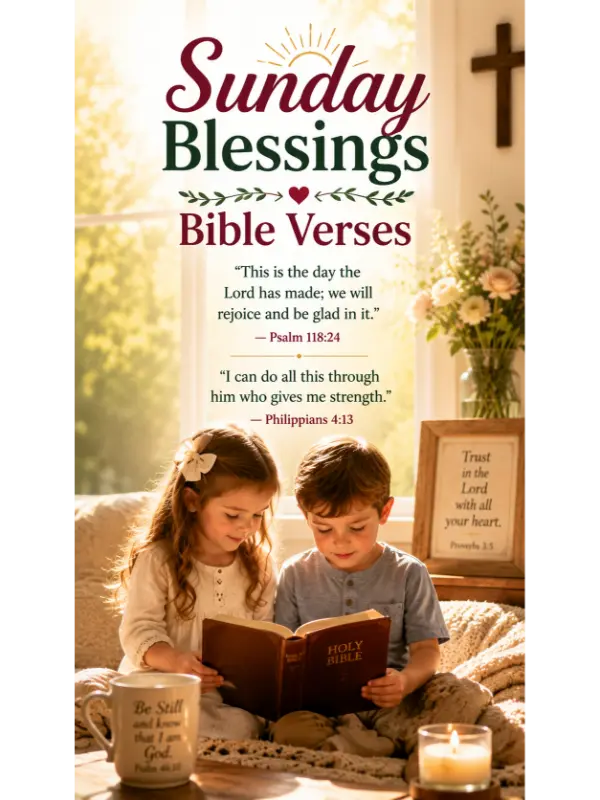Sunday Blessings Bible Verses