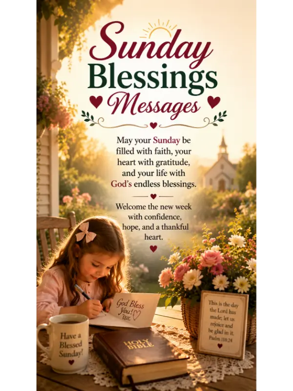 Sunday Blessings Messages