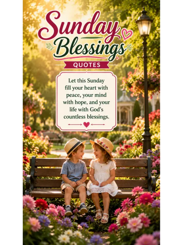 Sunday Blessings Quotes