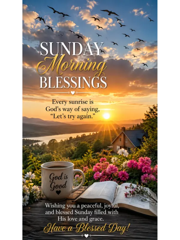 Sunday Morning Blessings Images