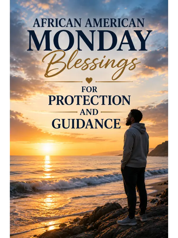 African American Monday Blessings for Protection and Guidance