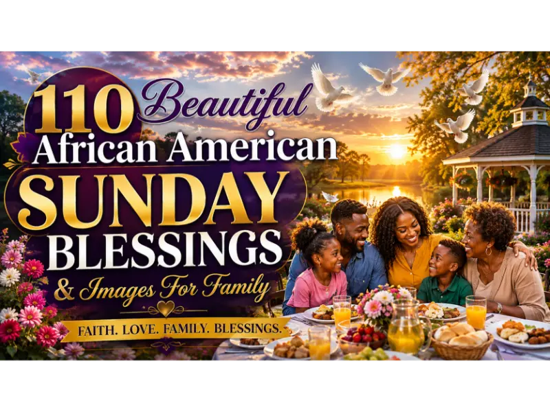 African American Sunday Blessings