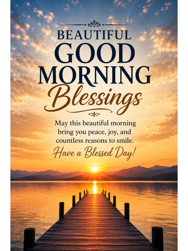 Beautiful Good Morning Blessings
