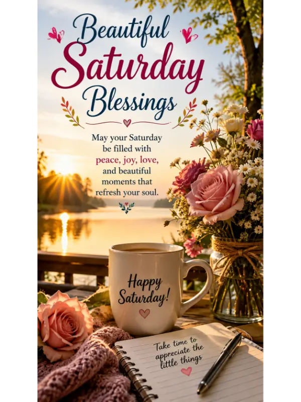 Beautiful Saturday Blessings