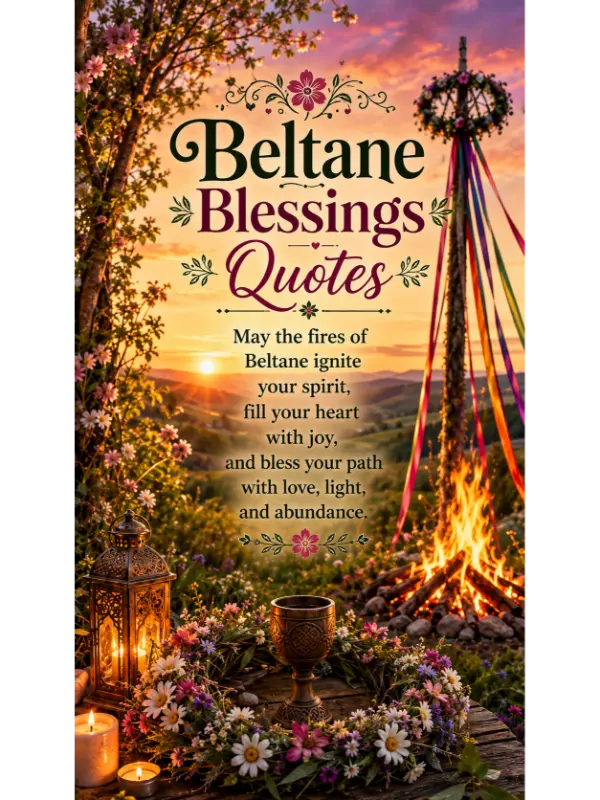 Beltane Blessings Quotes