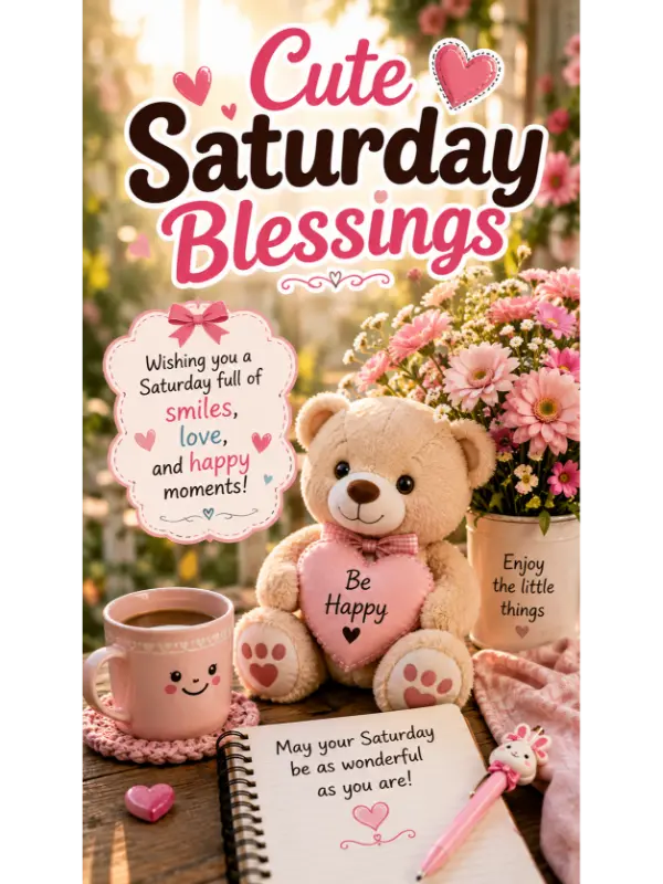 Cute Saturday Blessings