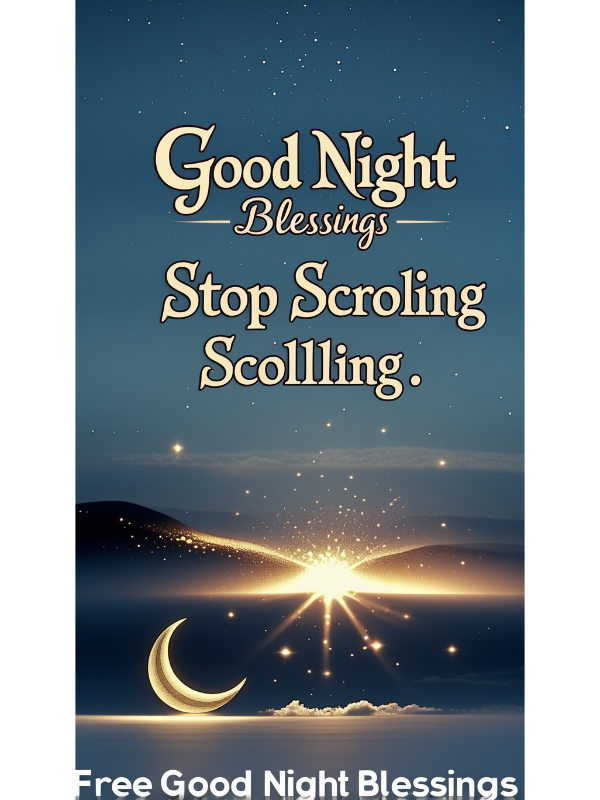 Free Good Night Blessings