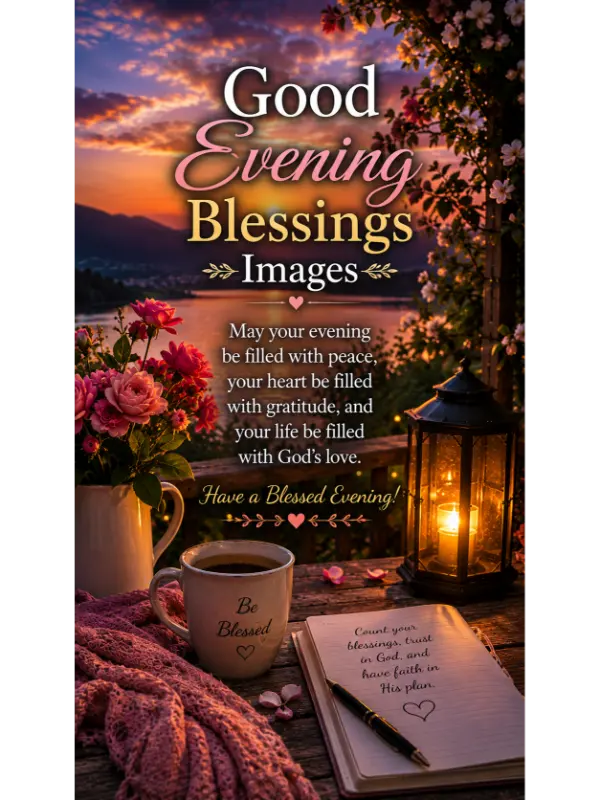 Good Evening Blessings Images