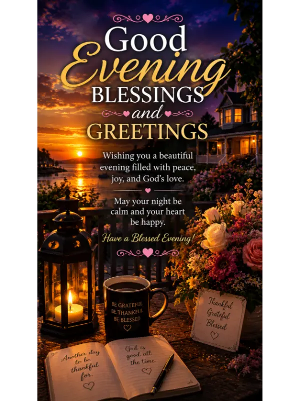 Good Evening Blessings and Greetings
