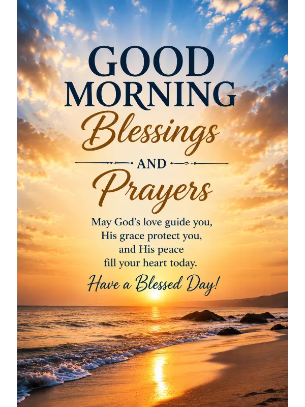 Good Morning Blessings and Prayers