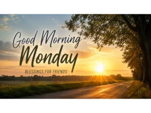 Good Morning Monday Blessings