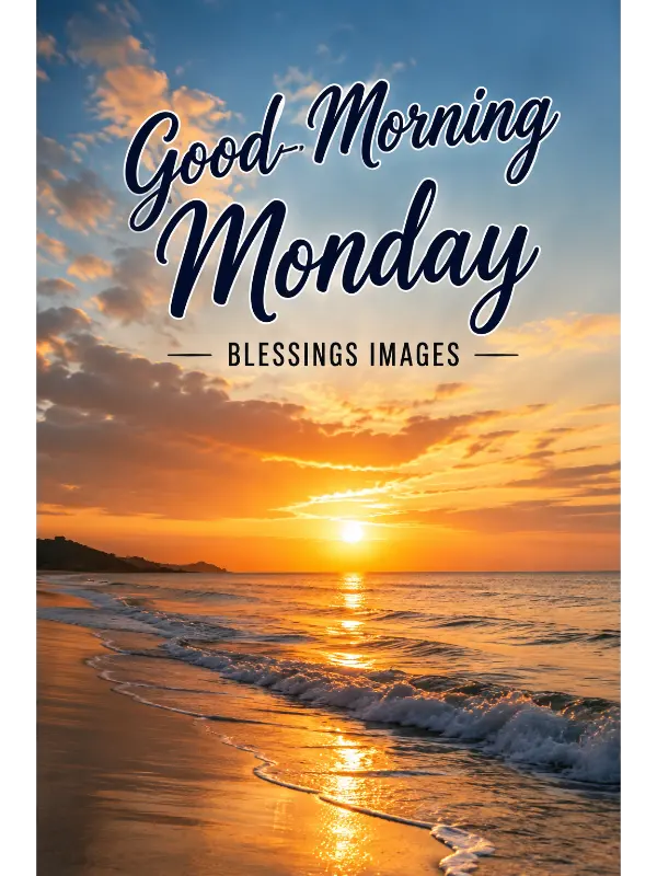 Good Morning Monday Blessings Images