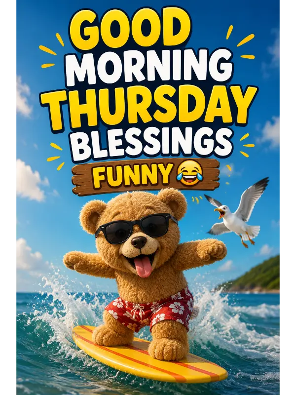 Good Morning Thursday Blessings Funny