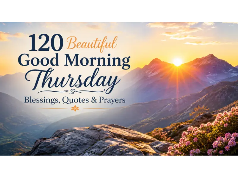 Good Morning Thursday Blessings