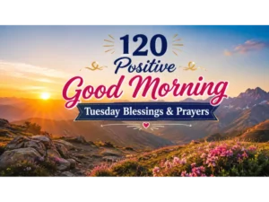 Good Morning Tuesday Blessings
