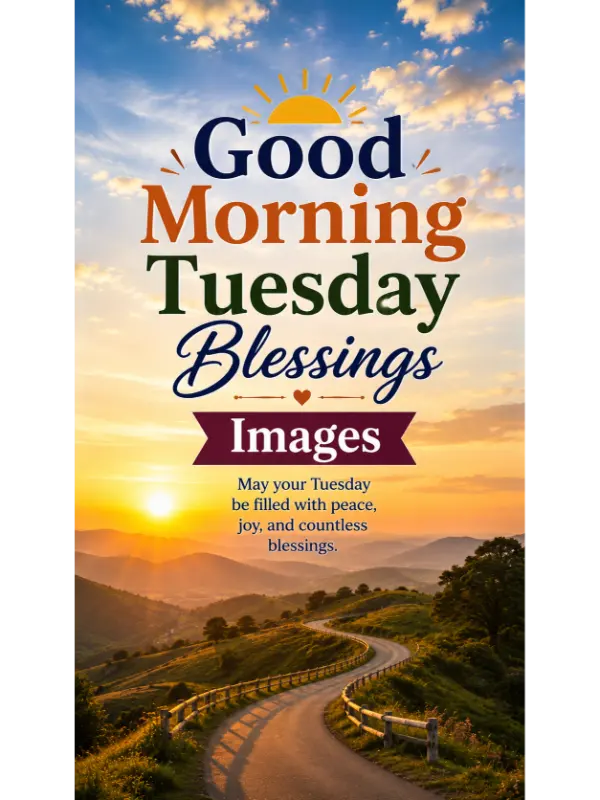 Good Morning Tuesday Blessings Images