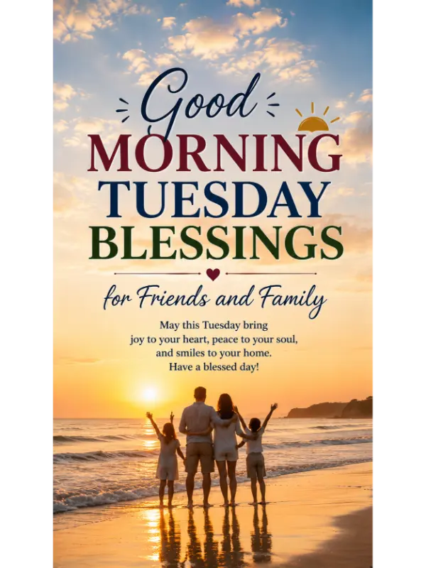 Good Morning Tuesday Blessings for Friends and Family