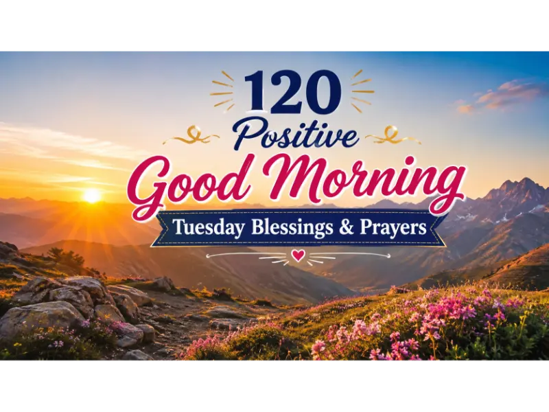 Good Morning Tuesday Blessings