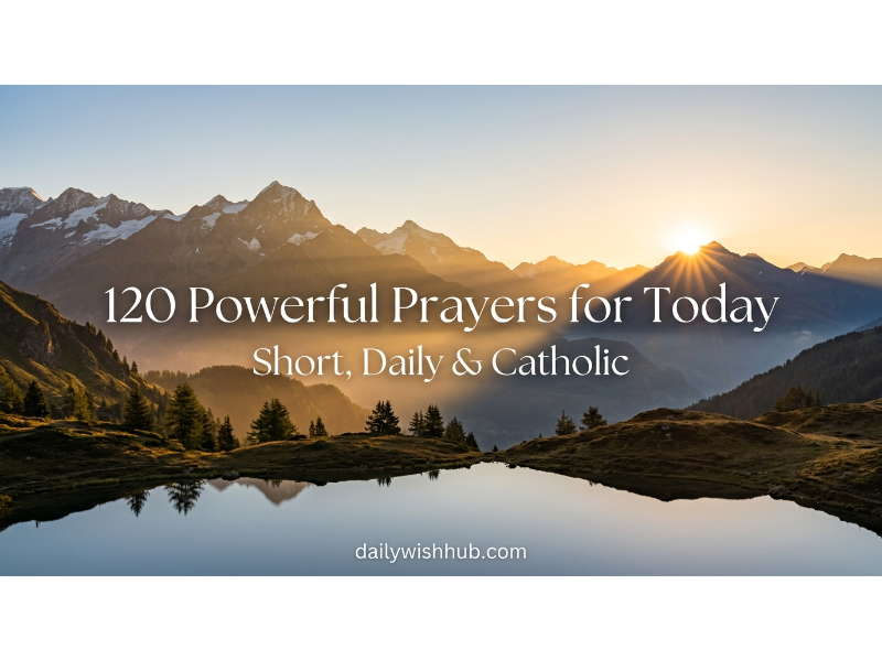 Prayers for Today