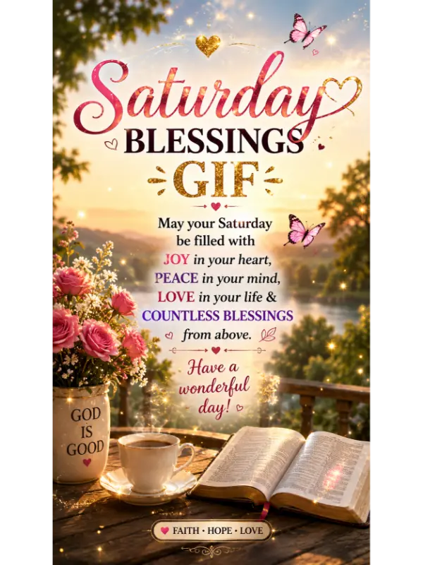 Saturday Blessings GIF
