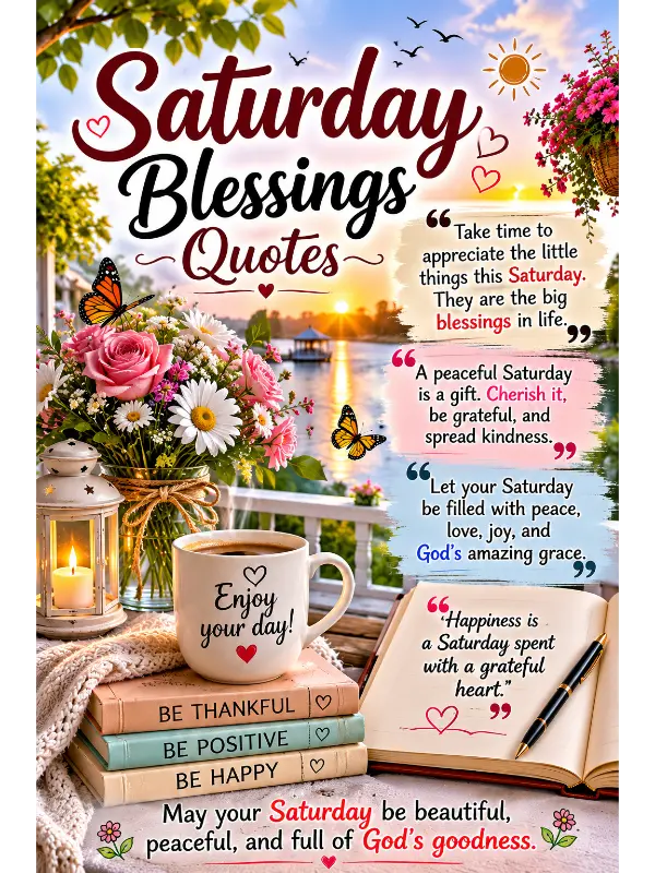 Saturday Blessings Quotes