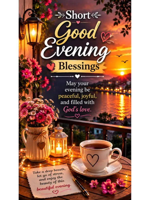 Short Good Evening Blessings