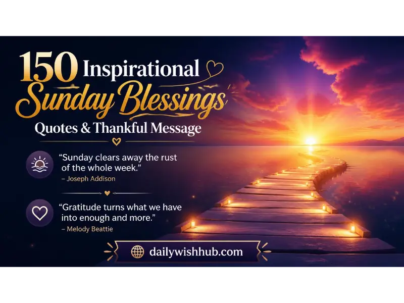Sunday Blessings Quotes
