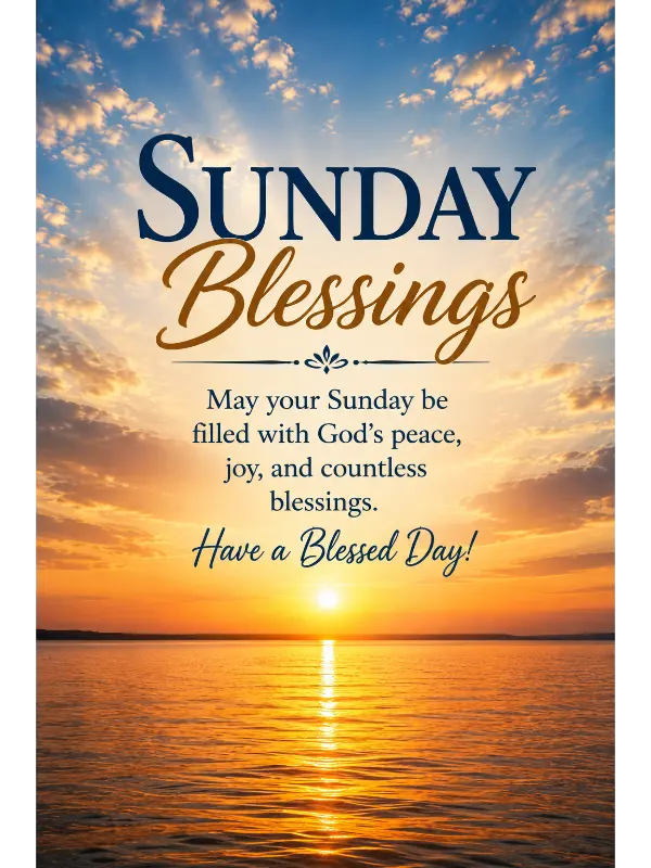 Sunday Blessings