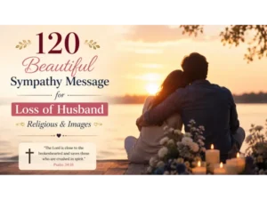 Sympathy Message for Loss of Husband