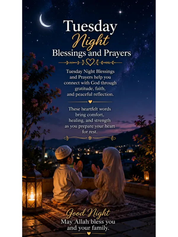Tuesday Night Blessings and Prayers
