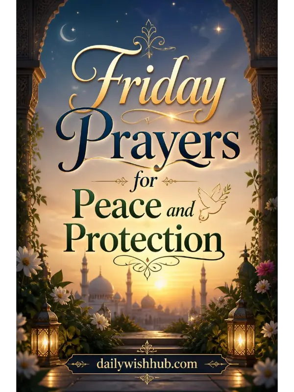 Friday Prayers for Peace and Protection