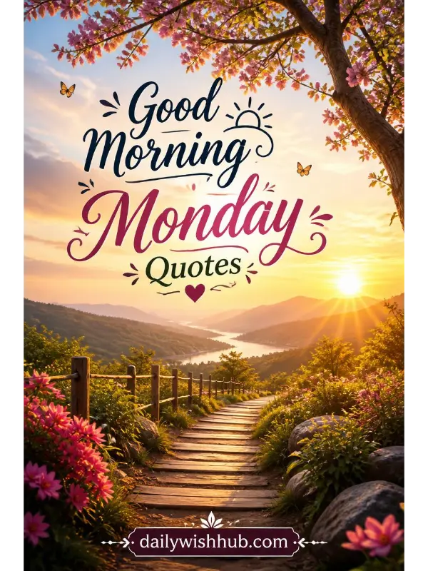 Good Morning Monday Quotes