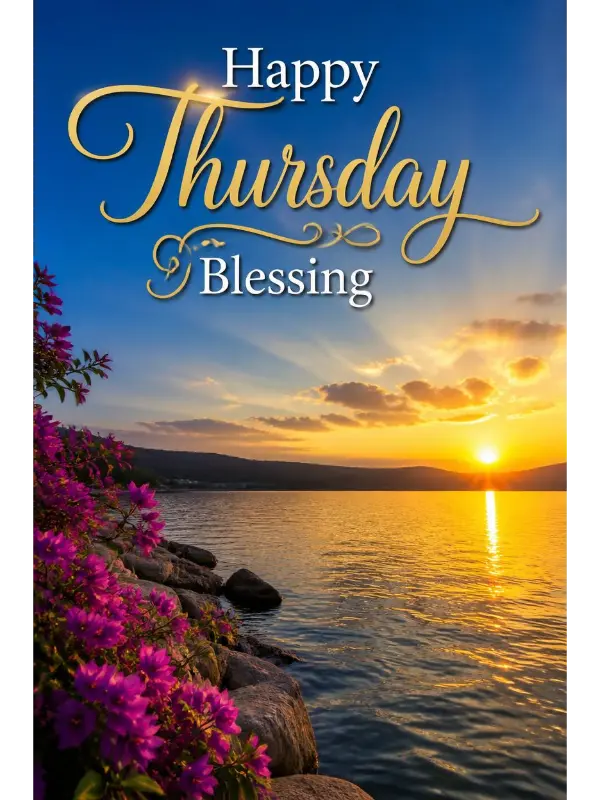Happy Thursday Blessing