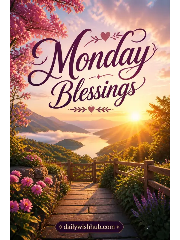 Monday Blessings