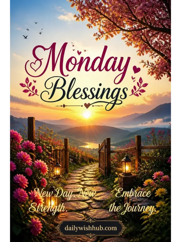 Monday Blessings Quotes