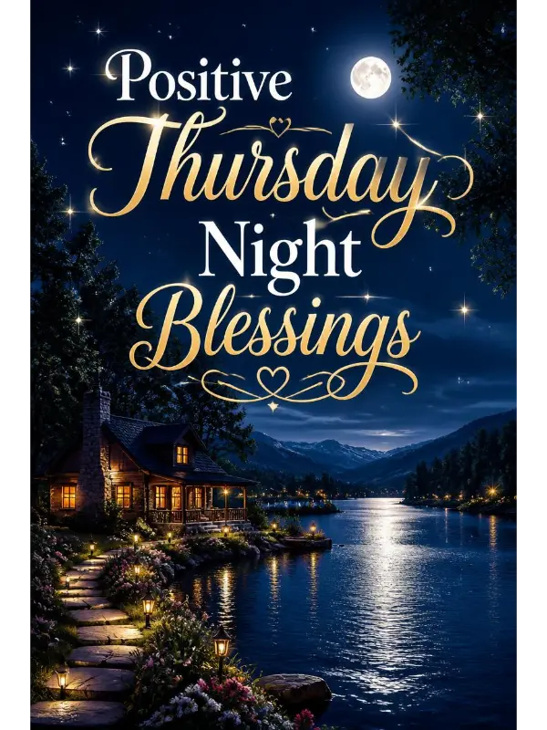 Positive Thursday Night Blessings