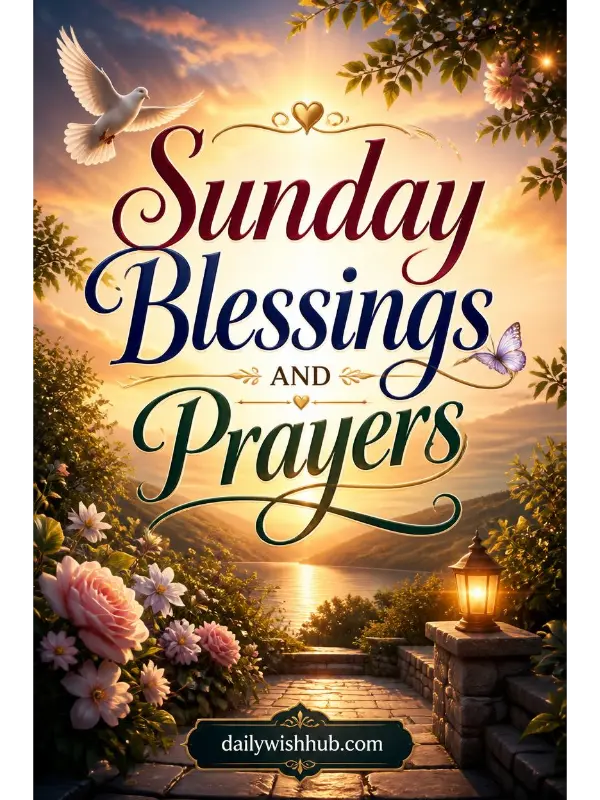 Sunday Blessings and Prayers Images