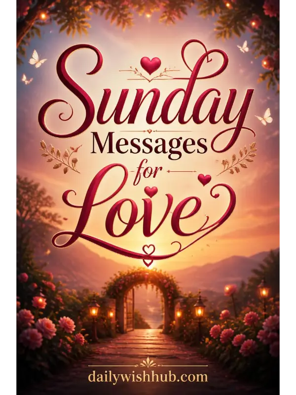 Sunday Messages for Love