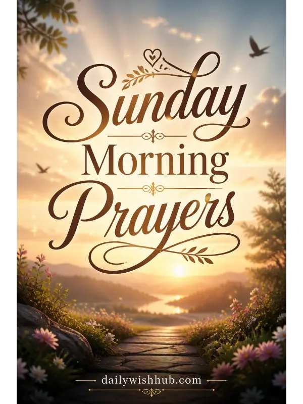 Sunday Morning Prayers