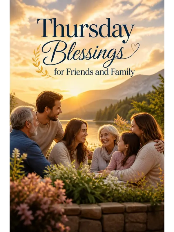 Thursday Blessings for Friends and Family