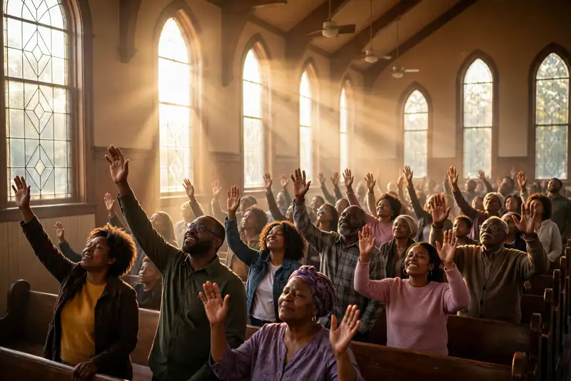 African American Friday blessings greeting