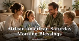 130+ African American Saturday Morning Blessings & Quotes