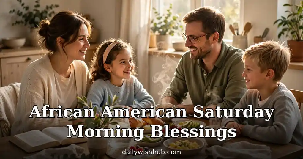 130+ African American Saturday Morning Blessings & Quotes
