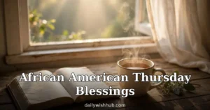 130+ African American Thursday Blessings & Morning Prayers