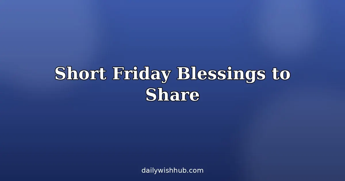 Good Morning African American Spiritual Friday Blessings